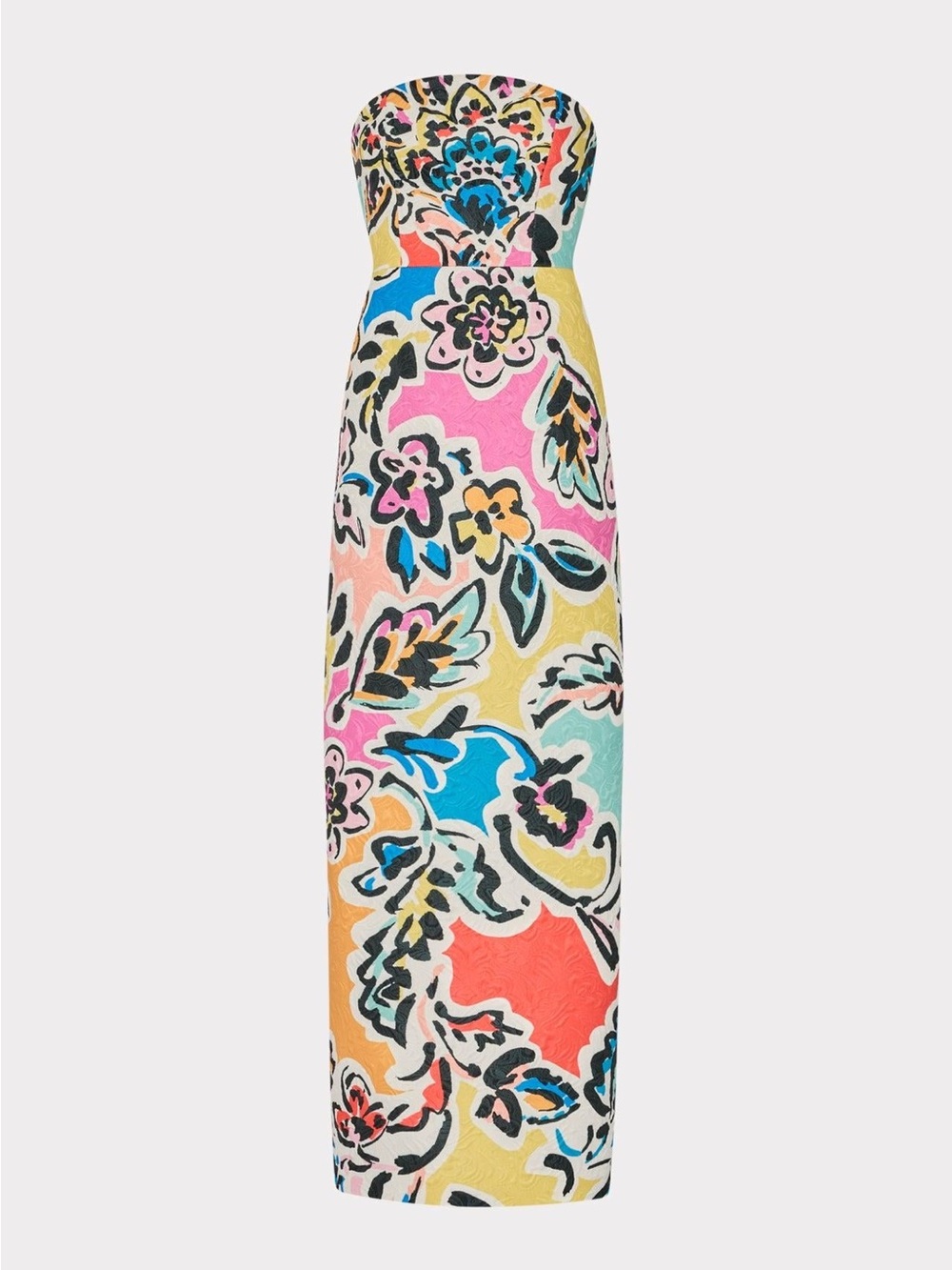 milly orion rainbow oasis jacquard dress